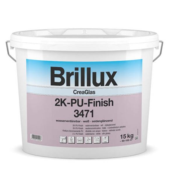 Brillux 3471 2K Acrylátový náter Crea Glas, štandart 